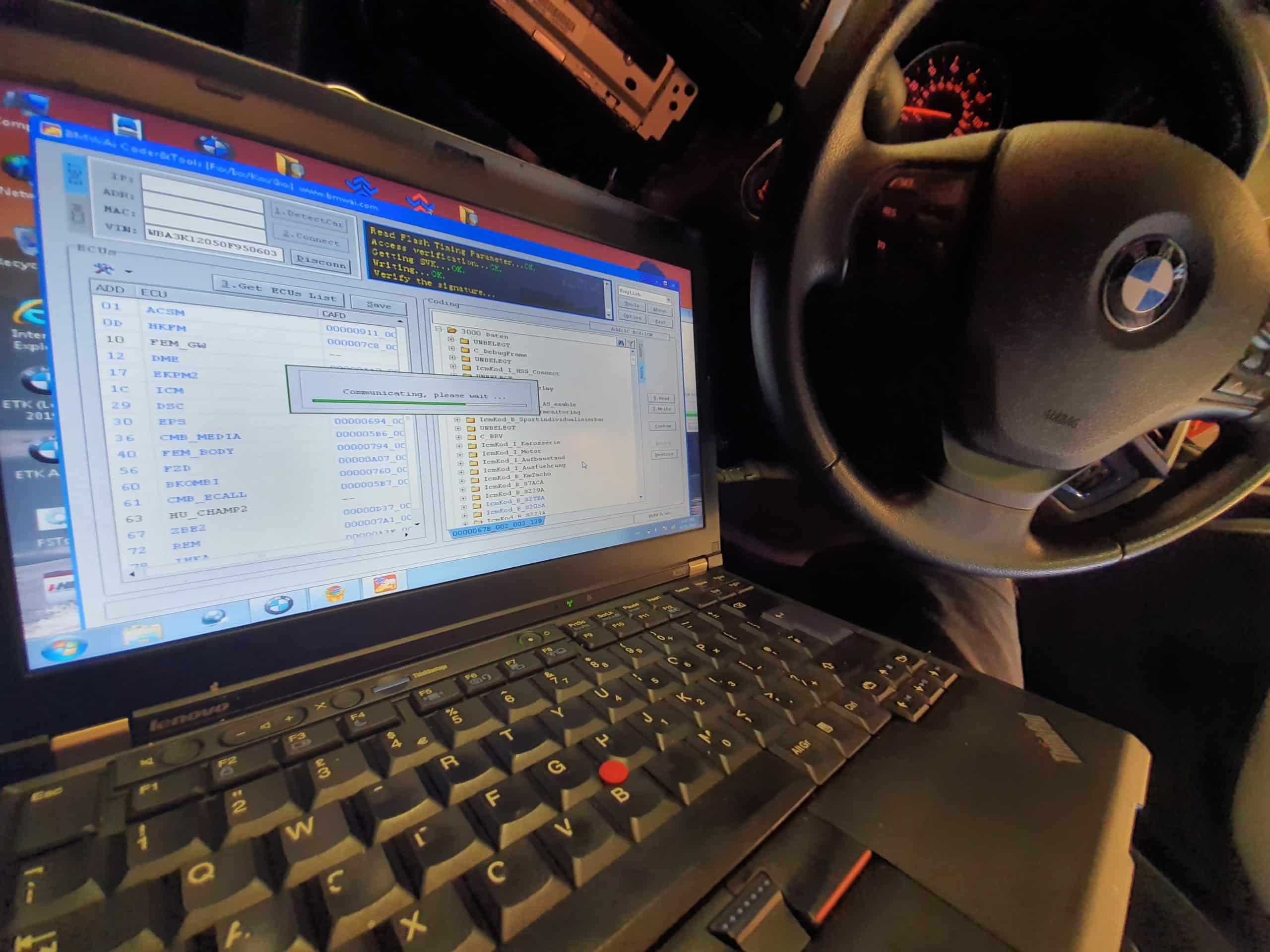 Activation d'options